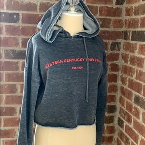 Cropped WKU sweatshirt